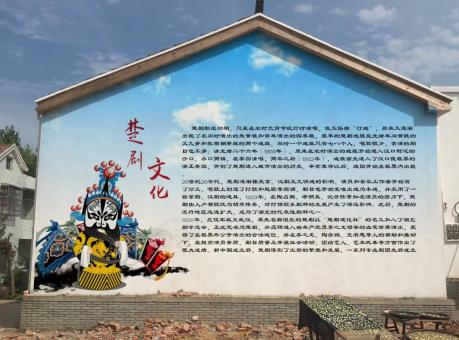 理县如何进行墙体彩绘制作