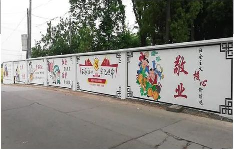 理县手绘墙画在现实中主要有哪些应用？