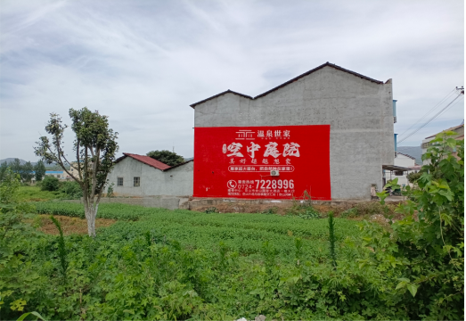理县做墙体广告的意义